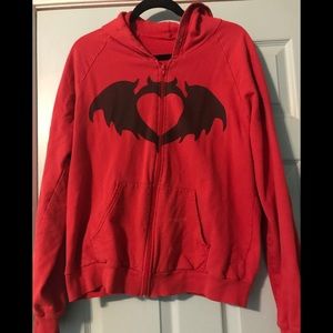 RARE Clandestine Industries batheart hoodie